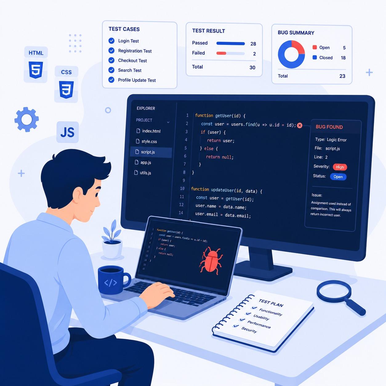 System and QA Testing