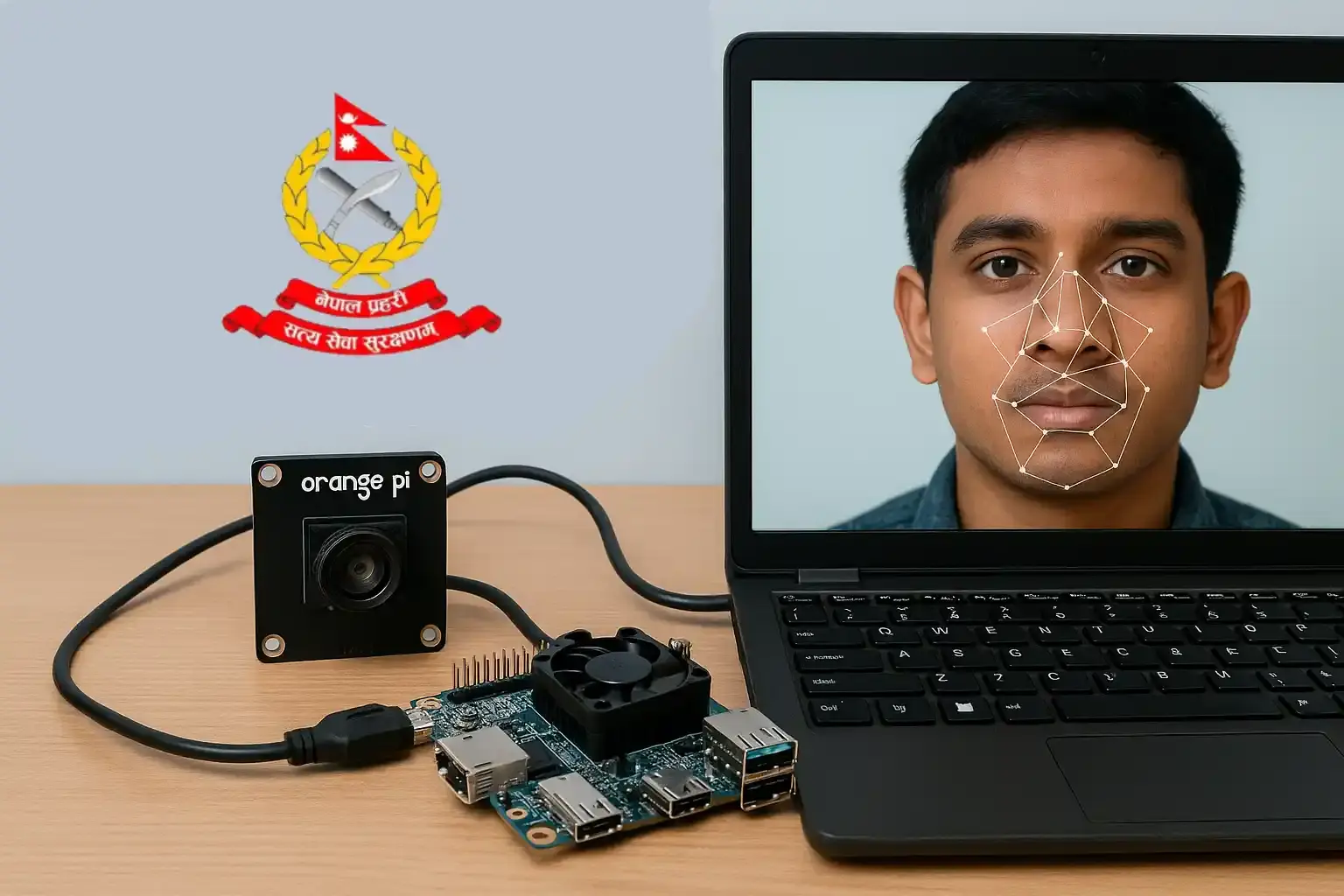 Smart Facial Recognition System for Nepal Police Recruitment