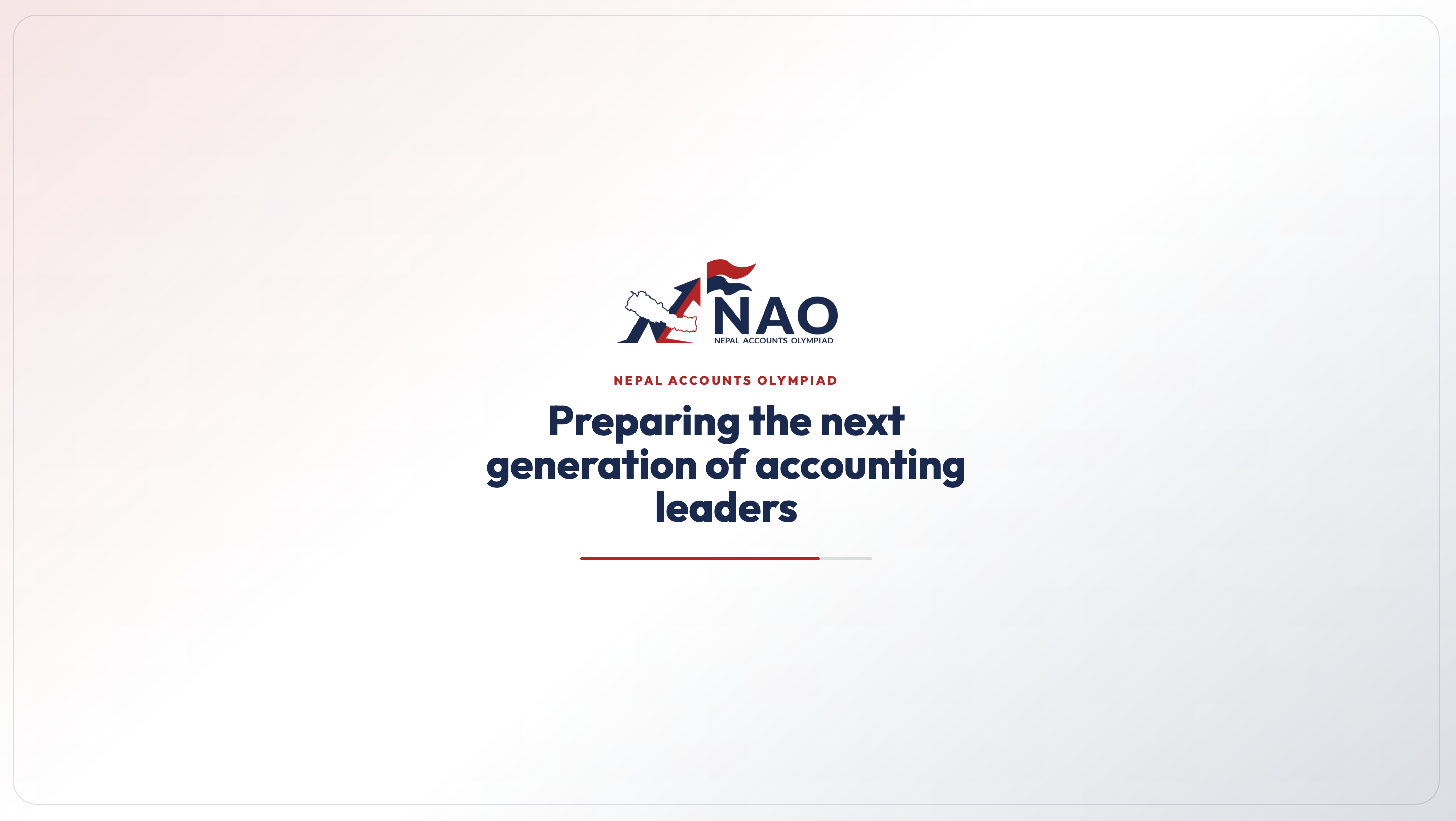 Nepal Accounts Olympiad – Non-Profit Organization